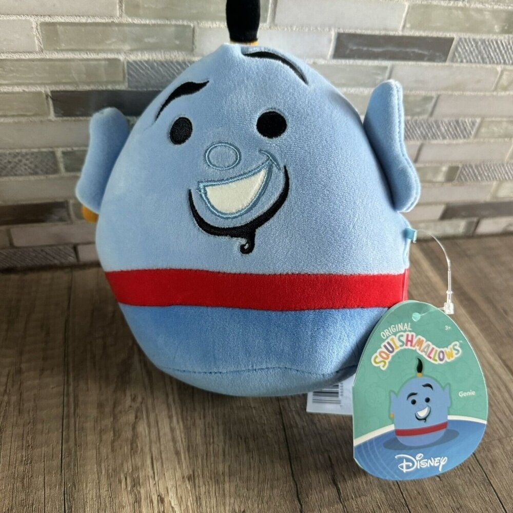 NEW Disney AUTHENTIC Squishmallows Genie from Aladdin 7" Original Kelly Toy